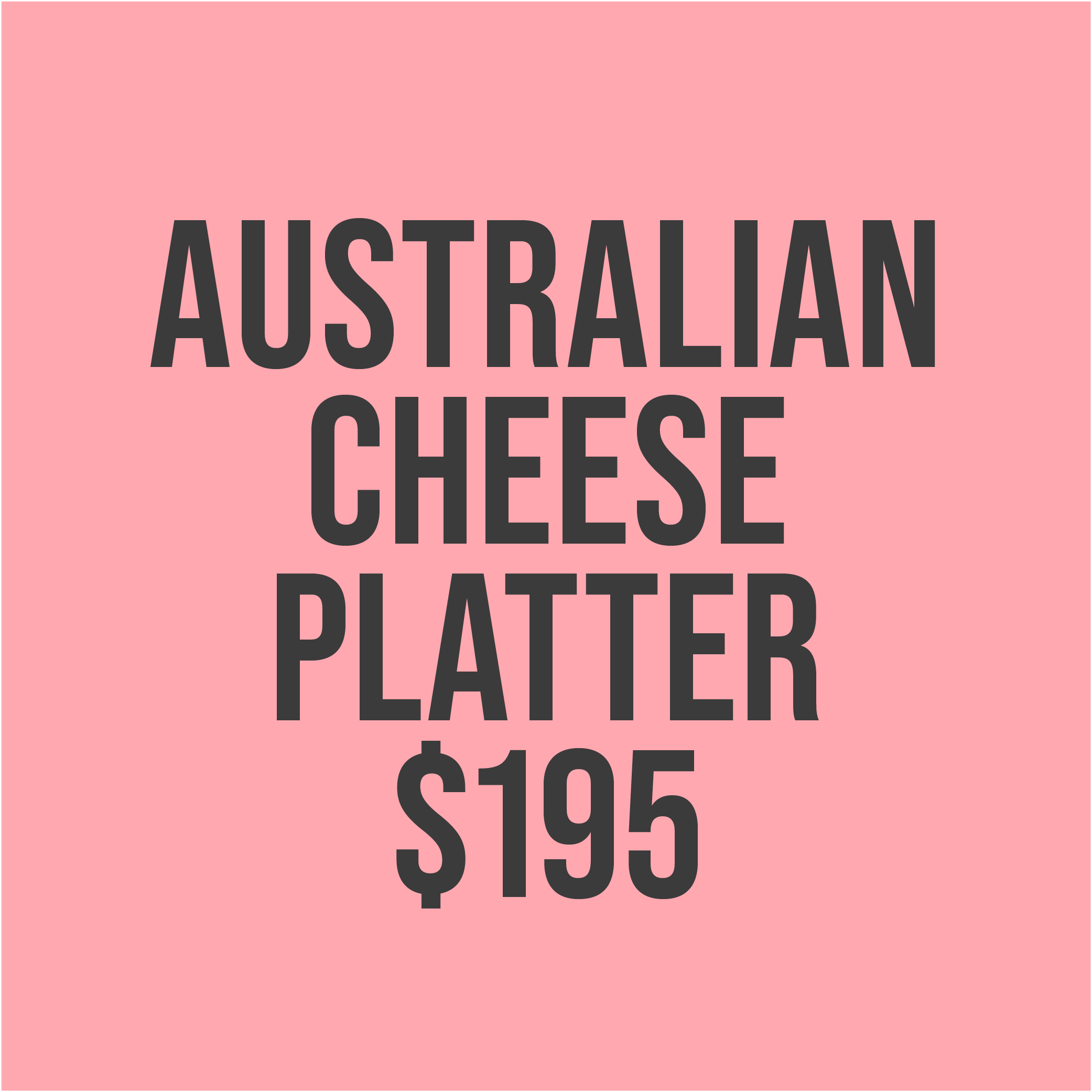 Australian Cheese Platter - 10 People | Tighes Hill Public School P&C ...